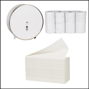 Papirvarer og dispensere