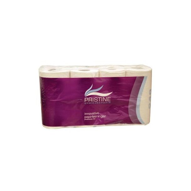 Toiletpapir Pristine Classic 2-lag 34 m Hvid