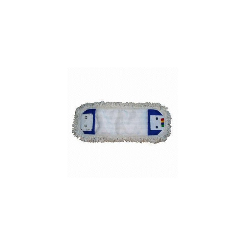 2 pin/lommer, Bomuld fladmop 40cm.