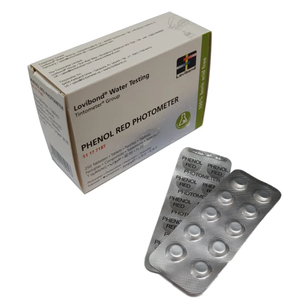 PHENOL RED (PHOTOMETER) - 250 stk.