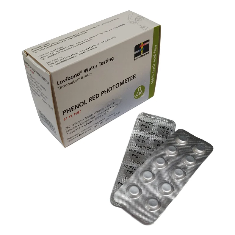 PHENOL RED (PHOTOMETER) - 250 stk.
