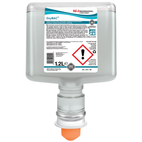 Antibakteriel skumsbe, SC Johnson OxyBAC Foam, 1200 ml, uden farve og parfume, 3 stk.