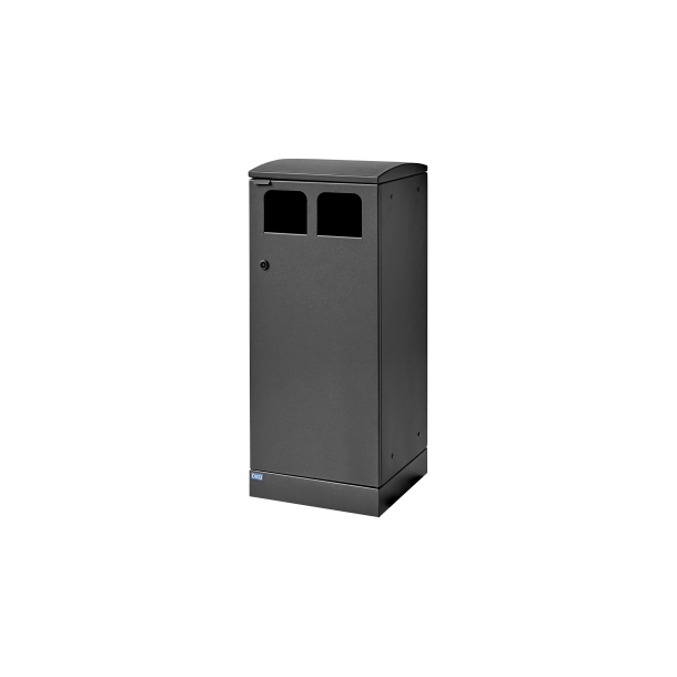 BICA Model 721 Affaldssortering 2x50 liter Sort antracit