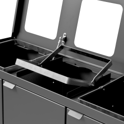 BICA 829 - Affaldssortering 2x65 + 1x95 liter