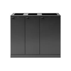 BICA 829 - Affaldssortering 2x65 + 1x95 liter