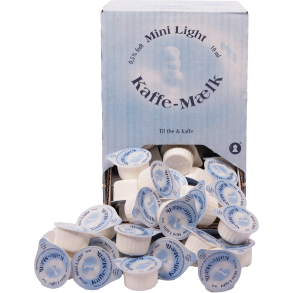 Kaffemlk, 10 ml, light 0,5% - 100 stk.