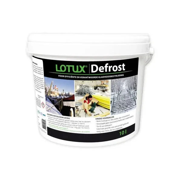 Lotux Defrost  Granulat, 10 ltr, 70 spande pr. palle