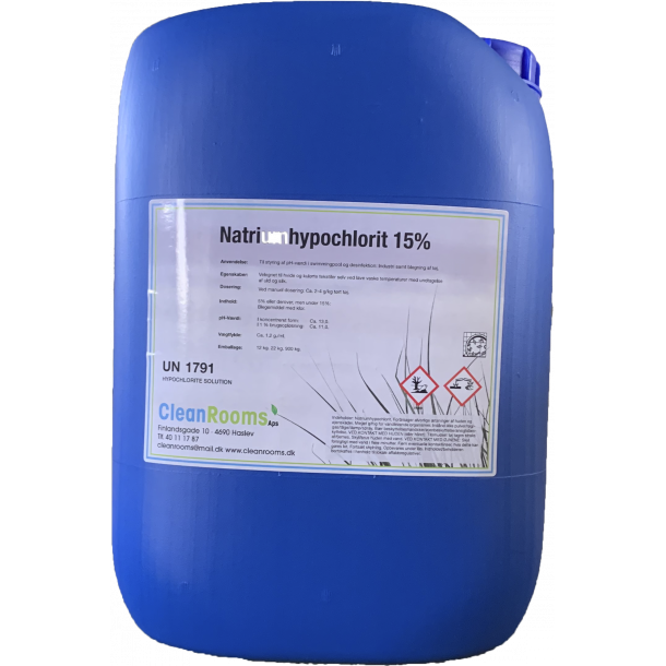 Natriumhypochlorit 15% 10 kg