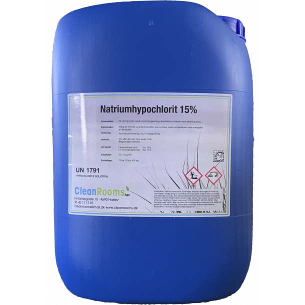 Natriumhypochlorit 15% 24 kg