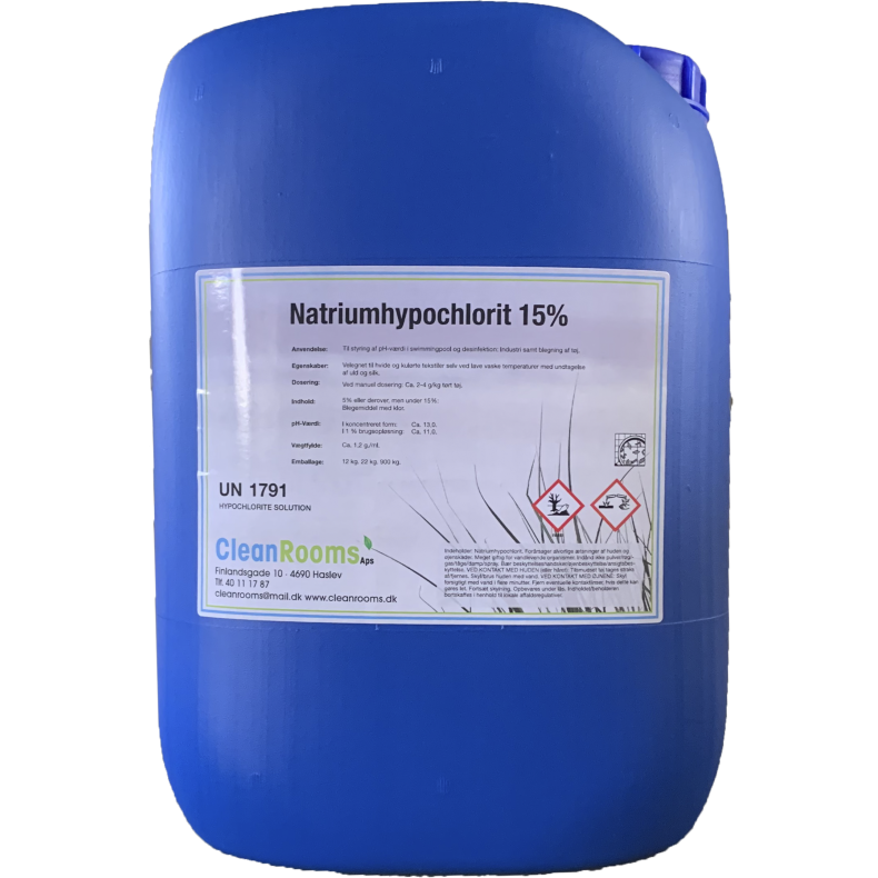 Natriumhypochlorit 15% 24 kg