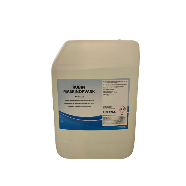 Rubin maskinopv.u/klor - 12 kg - CleanRooms Prof Clean
