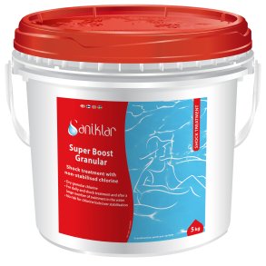 SANIKLAR SUPER BOOST GRANULAT (Klor) - 5 kg.