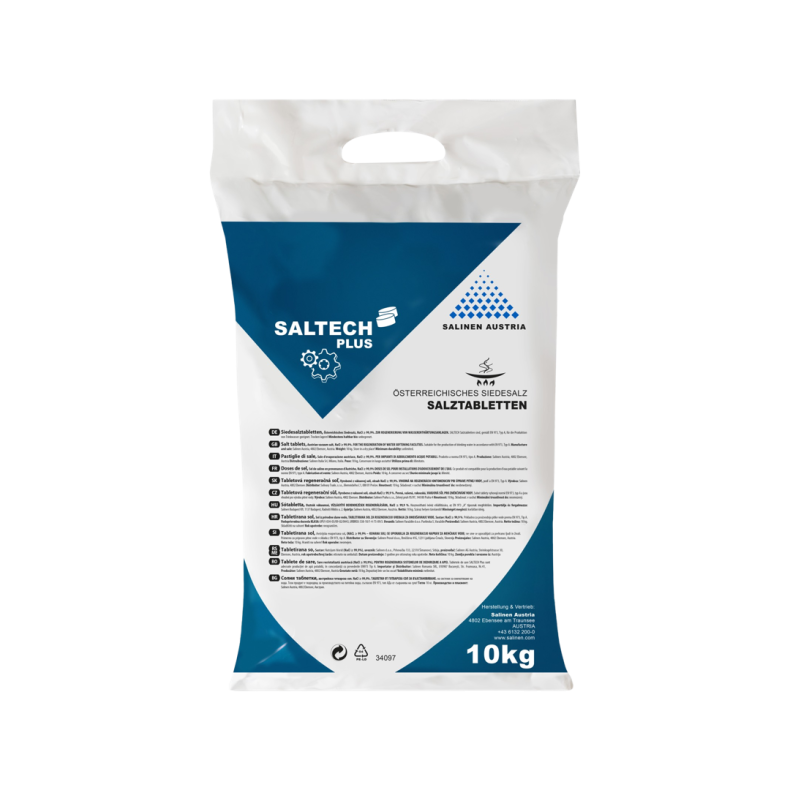 Salttabletter 10 kg/ pose 99 skke/pr palle - 2-3 paller