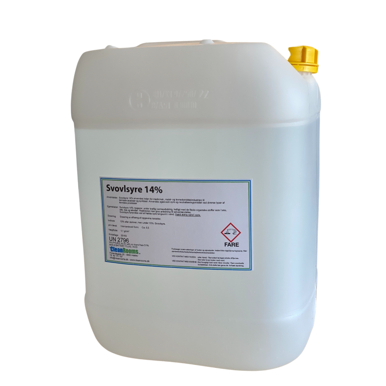 Svovlsyre 14% 20kg