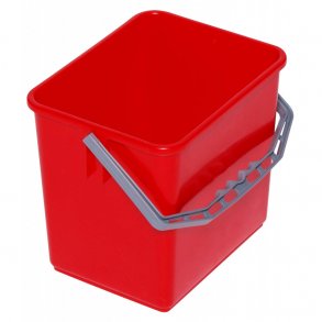 Spand 6 ltr Firkantet Rd.