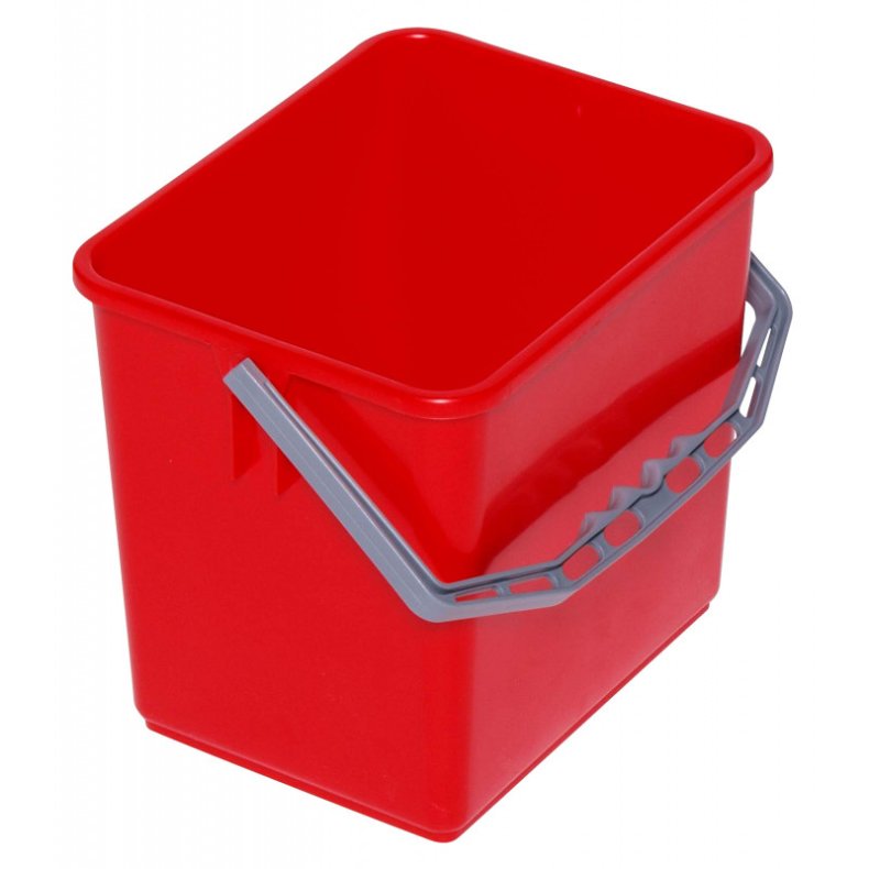 Spand 6 ltr Firkantet Rd
