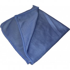 Microfiberklud bl, til glas/spejle 10 stk. 40x40 cm