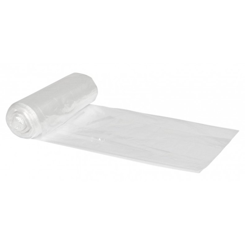 Spandepose 30 ltr 500x600 mm 15 my med Fals Kompakt LDPE Klar